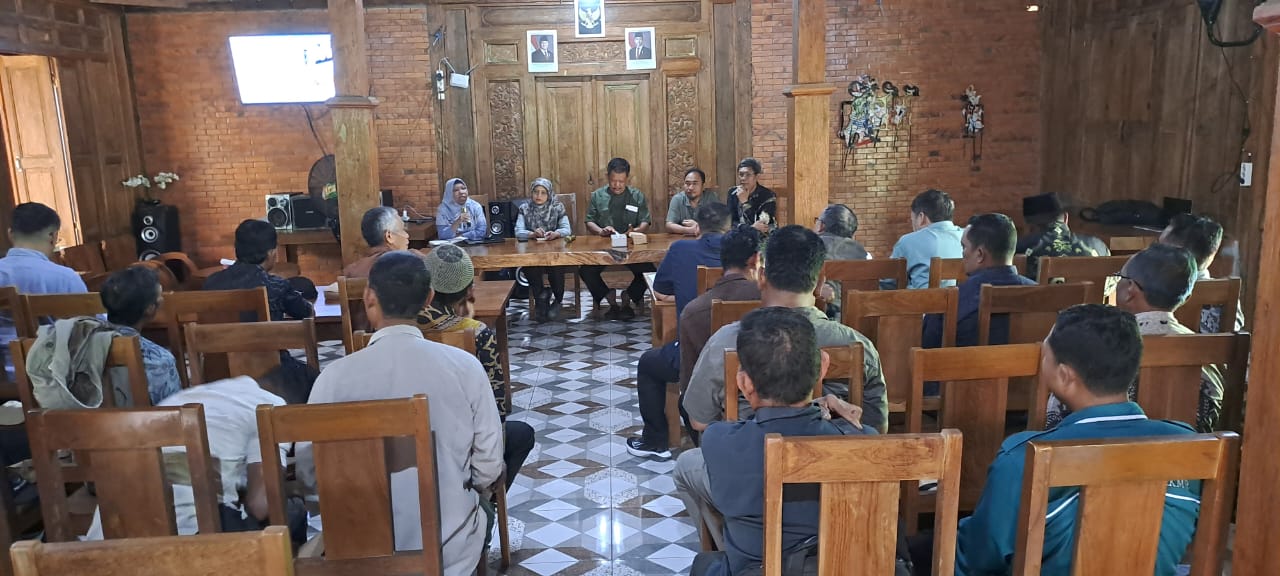 CDCSUI PROJECT CONSULTATION WITH THE CENTRAL JAVA TWG AND STAKEHOLDERS FOR THE DETERMINATION OF ACTIVITY SITES IN BLORA, KLATEN, AND MAGELANG